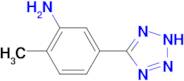 2-methyl-5-(1H-tetrazol-5-yl)aniline