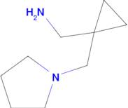 1-[1-(1-pyrrolidinylmethyl)cyclopropyl]methanamine