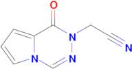 (1-oxopyrrolo[1,2-d][1,2,4]triazin-2(1H)-yl)acetonitrile