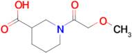 1-(methoxyacetyl)-3-piperidinecarboxylic acid