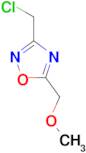 3-(chloromethyl)-5-(methoxymethyl)-1,2,4-oxadiazole
