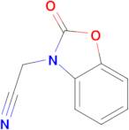 (2-oxo-1,3-benzoxazol-3(2H)-yl)acetonitrile