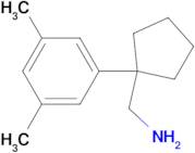 1-[1-(3,5-dimethylphenyl)cyclopentyl]methanamine