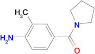 2-methyl-4-(1-pyrrolidinylcarbonyl)aniline