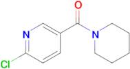2-chloro-5-(1-piperidinylcarbonyl)pyridine