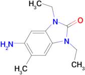 5-amino-1,3-diethyl-6-methyl-1,3-dihydro-2H-benzimidazol-2-one
