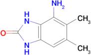 4-amino-5,6-dimethyl-1,3-dihydro-2H-benzimidazol-2-one