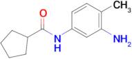 N-(3-amino-4-methylphenyl)cyclopentanecarboxamide