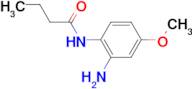 N-(2-amino-4-methoxyphenyl)butanamide