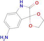 5'-aminospiro[1,3-dioxolane-2,3'-indol]-2'(1'H)-one