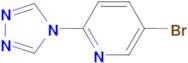 5-bromo-2-(4H-1,2,4-triazol-4-yl)pyridine