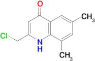 2-(chloromethyl)-6,8-dimethyl-4(1H)-quinolinone