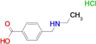 4-[(ethylamino)methyl]benzoic acid hydrochloride