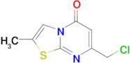 7-(chloromethyl)-2-methyl-5H-[1,3]thiazolo[3,2-a]pyrimidin-5-one