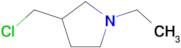 3-(chloromethyl)-1-ethylpyrrolidine