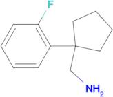 1-[1-(2-fluorophenyl)cyclopentyl]methanamine