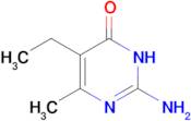 2-amino-5-ethyl-6-methyl-4-pyrimidinol