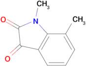 1,7-dimethyl-1H-indole-2,3-dione