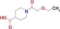 1-(ethoxyacetyl)-4-piperidinecarboxylic acid