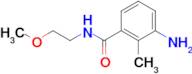 3-amino-N-(2-methoxyethyl)-2-methylbenzamide