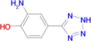 2-amino-4-(1H-tetrazol-5-yl)phenol