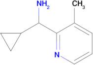 1-cyclopropyl-1-(3-methyl-2-pyridinyl)methanamine