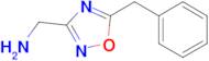 1-(5-benzyl-1,2,4-oxadiazol-3-yl)methanamine