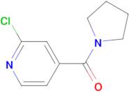 2-chloro-4-(1-pyrrolidinylcarbonyl)pyridine