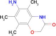 6-amino-5,7,8-trimethyl-2H-1,4-benzoxazin-3(4H)-one