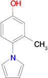 3-methyl-4-(1H-pyrrol-1-yl)phenol