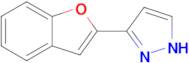 3-(1-benzofuran-2-yl)-1H-pyrazole