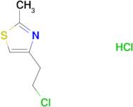 4-(2-chloroethyl)-2-methyl-1,3-thiazole hydrochloride