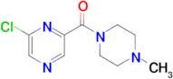 2-chloro-6-[(4-methyl-1-piperazinyl)carbonyl]pyrazine