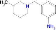 3-[(3-methyl-1-piperidinyl)methyl]aniline