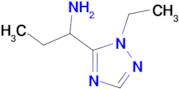 1-(1-ethyl-1H-1,2,4-triazol-5-yl)-1-propanamine