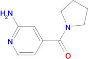 4-(1-pyrrolidinylcarbonyl)-2-pyridinamine