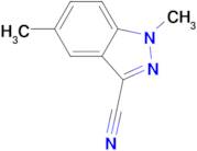 1,5-dimethyl-1H-indazole-3-carbonitrile