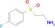 {2-[(4-fluorophenyl)sulfonyl]ethyl}amine