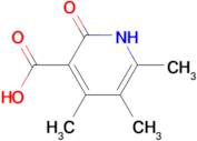 4,5,6-trimethyl-2-oxo-1,2-dihydro-3-pyridinecarboxylic acid