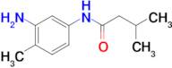 N-(3-amino-4-methylphenyl)-3-methylbutanamide