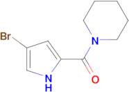 1-[(4-bromo-1H-pyrrol-2-yl)carbonyl]piperidine