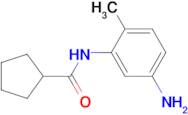 N-(5-amino-2-methylphenyl)cyclopentanecarboxamide