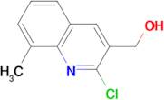 (2-chloro-8-methyl-3-quinolinyl)methanol