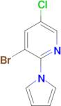 3-bromo-5-chloro-2-(1H-pyrrol-1-yl)pyridine