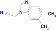 (5,6-dimethyl-1H-benzimidazol-1-yl)acetonitrile