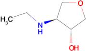 trans-4-(ethylamino)tetrahydro-3-furanol