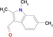 1,2,6-trimethyl-1H-indole-3-carbaldehyde