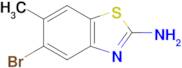 5-bromo-6-methyl-1,3-benzothiazol-2-amine