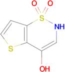 2,3-dihydro-4H-thieno[2,3-e][1,2]thiazin-4-one 1,1-dioxide