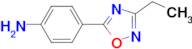 4-(3-ethyl-1,2,4-oxadiazol-5-yl)aniline